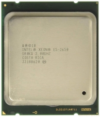 10886 Bộ xử lý CPU E5-2650 (20M Cache, 2.00 GHz, 8.00 GT s) 8 cores 16 threads / socket 2011