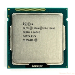 10891 Bộ xử lý CPU E3-1220 v2 (8M Cache, 3.10 GHz, 5.00 GT s) 4 cores 4 threads / socket 1155