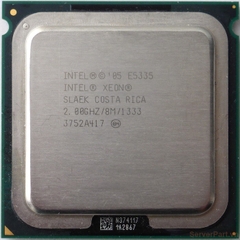10936 Bộ xử lý CPU E5335 (8M Cache, 2.00 GHz, 1333 MHz FSB) 4 cores threads / socket 771