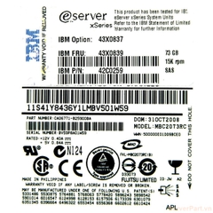 11483 Ổ cứng HDD sas IBM 73gb 15k 2.5