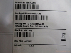 11499 Ổ cứng HDD sas NetApp IBM 450gb 15k 3.5