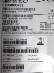 11503 Ổ cứng HDD sas NetApp IBM 600gb 15k 3.5