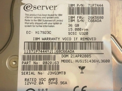 11631 Ổ cứng HDD scsi 68 pin IBM 36gb 15k 3.5