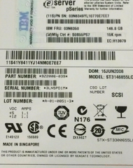 11679 Ổ cứng HDD scsi 80 pin IBM 146gb 15k 3.5