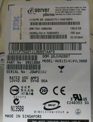 11680 Ổ cứng HDD scsi 80 pin IBM 146gb 15k 3.5