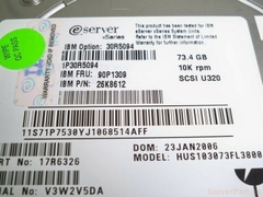 11701 Ổ cứng HDD scsi 80 pin IBM 73.4gb 10k 3.5