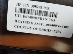 11781 Tản nhiệt Heatsink HP xw6400 xw8400 398293-003