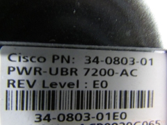 12485 Bộ nguồn PSU Hot Cisco UBR7246vxr Router 550w 34-0803-01 PWR-UBR7200-AC