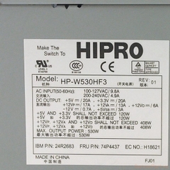 13011 Bộ nguồn PSU Non IBM x226 530w 24R2683 74P4437