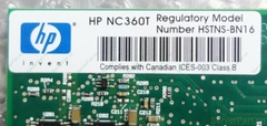 14661 Cạc mạng NIC HP NC360T 1Gb 2 Port RJ45 pn 412646-001 sp 412651-001 412648-B21