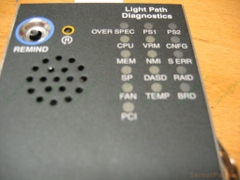 14772 Bo mạch Control Panel IBM x3650 Operator Panel Light Path Diagnostics fru 41Y8736 pn 39M6878 m1