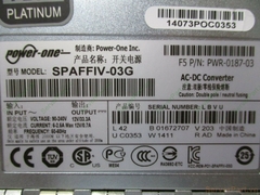 15469 Bộ nguồn PSU Hot F5 Networks 400w model SPAFFIV-03G PWR-0187-02 PWR-0187-03 PWR-0187-05