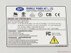 16358 Bộ nguồn PSU Non Sparkle 1U 350w FSP350-601U