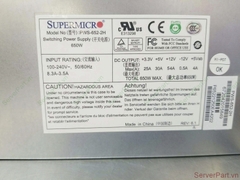 16775 Bộ nguồn PSU Supermicro 650w 2U PWS-652-2H