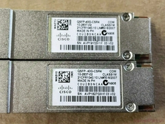 16814 Mô đun quang Module Cisco 40Gbps 40GBase-SR4 QSFP+ Transceiver (MMF, 850nm, 400m, MPO, DOM) QSFP-40G-CSR4 10-2837-01 10-2837-02