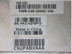 16856 Bộ nguồn PSU Cisco Catalyst C4948 300w PWR-C49-300AC 341-0103-04 model 04-SPACSCO