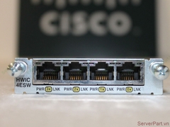 17058 Mô đun Module Cisco 4port 10 100 Ethernet switch interface card HWIC-4ESW 800-24193-01 800-24193-02 800-24193