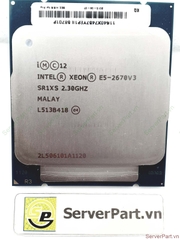 17172 Bộ xử lý CPU Intel E5-2670 v3 (30M Cache, 2.30 GHz, 9.60 GT s) 12 cores 24 threads socket 2011-3