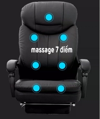 Ghế làm Việc ngả được 180 độ kèm massage