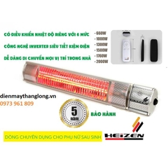 Đèn sưởi nhà tắm Heizen HE-ITR 2000W Cao Cấp