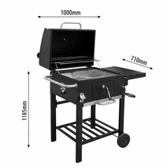 Bếp nướng than ngoài trời LM528 có moter tự quay