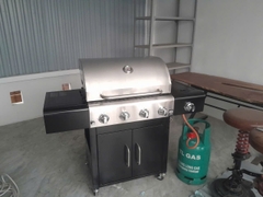 Bếp nướng ngoài trời Gas cao cấp Landmann 12275 tự quay (Moto Xoay)