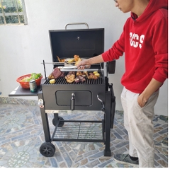 Bếp nướng than hoa không khói Landmann LM210 tự quay cao cấp