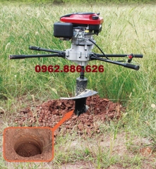 Máy khoan đất trồng cây OKASU 7HP - Tặng mũi khoan