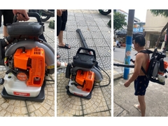 Máy thổi lá Mitsuyama TL 650 ( chạy xăng đeo vai - 2.2kw)
