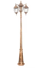Cột đèn sân vườn 3 bóng (Nhôm đúc - IP65)