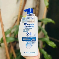 Head & Shoulders Classic Clean 2in1 – 835ml (Mỹ)