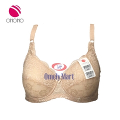 Á lót ONONO OB2400 mỏng ren hoa da, tím, đen