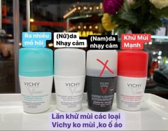 Lăn nách đặc trị khử mùi hôi Vichy - Pháp