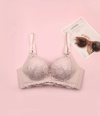 Áo lót không gọng ren mềm LU3AL863 đệm thông hơi siêu đẩy