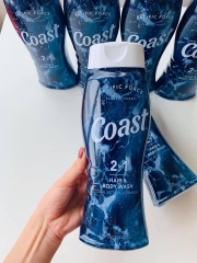 Tắm gội nam Coast Mỹ 2 in 1- 532 ml