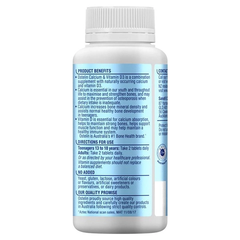 Ostelin Calcium & Vitamin D3 130 viên uống bổ sung Canxi và vitamin D3