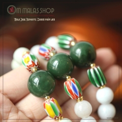 HANDMALA NGỌC CẨM THẠCH MYANMAR MIX NGỌC BÍCH