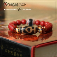 MALA SAN HÔ ĐỎ KẾT DZI 2 MẮT BỒ ĐỀ