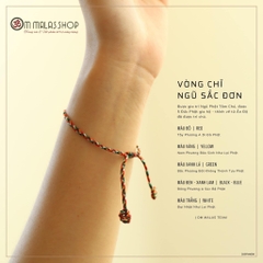 VÒNG CHỈ NGŨ SẮC ĐƠN