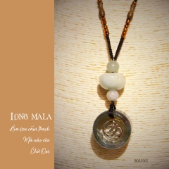 LONGMALA CẨM THẠCH MIX MOSS AGATE, OM