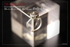 NHẪN BẠC KINH LUÂN XOAY