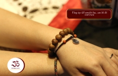 VÒNG TAY KẾT AMULET BẠC, SAN HÔ ĐỎ