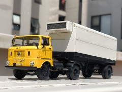 Mô hình xe IFA W50L kéo cont lạnh