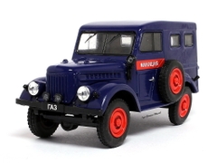 Mô hình xe Gaz 69 - Cảnh sát Liên xô