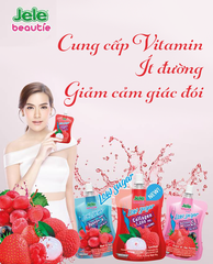 Nước thạch trái cây Jele Beautie Thái Lan gói 125/150g