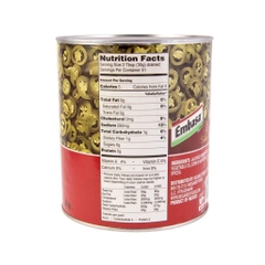 Ớt cắt lát Ngâm hiệu Embasa Nacho Sliced Jalapeno 2.77 Kg
