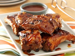 Sốt ướp nướng mật ong hiệu Kraft Spicy Honey BBQ Sauce 510g