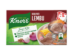 Viên nêm vị bò hiệu Knorr beef cube ( Kiub Pati Lembu ) 6 viên