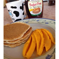 [Siro không đường] Syrup lá phong không đường Maple Grove Farms Maple Syrup ( eat clean , keto ,gymer, ăn kiêng ) 710ml