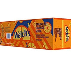 Thùng 12 Lon Nước Ngọt Soda Hiệu Welchs Sparkling Soda - Nhập khẩu USA